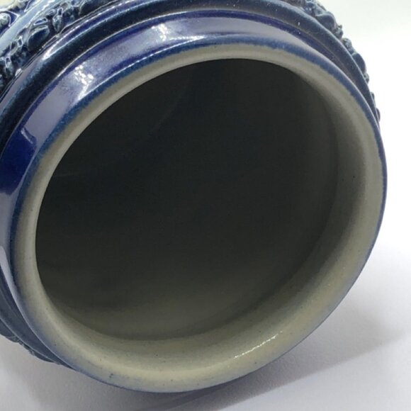 Original Thewalt German Ceramic Stein, Raised Sculpture Design, 1371 - Picture 14 of 16